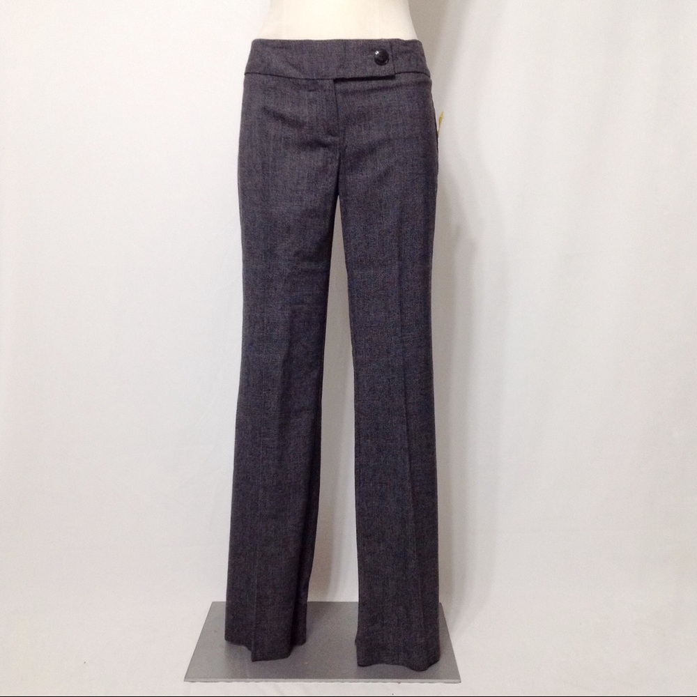 David Loren Gray Plaid Trouser Slacks